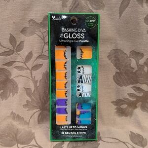 Dashing Diva Stitches And Stones Gel Nail Polish Strips, New With Tags!